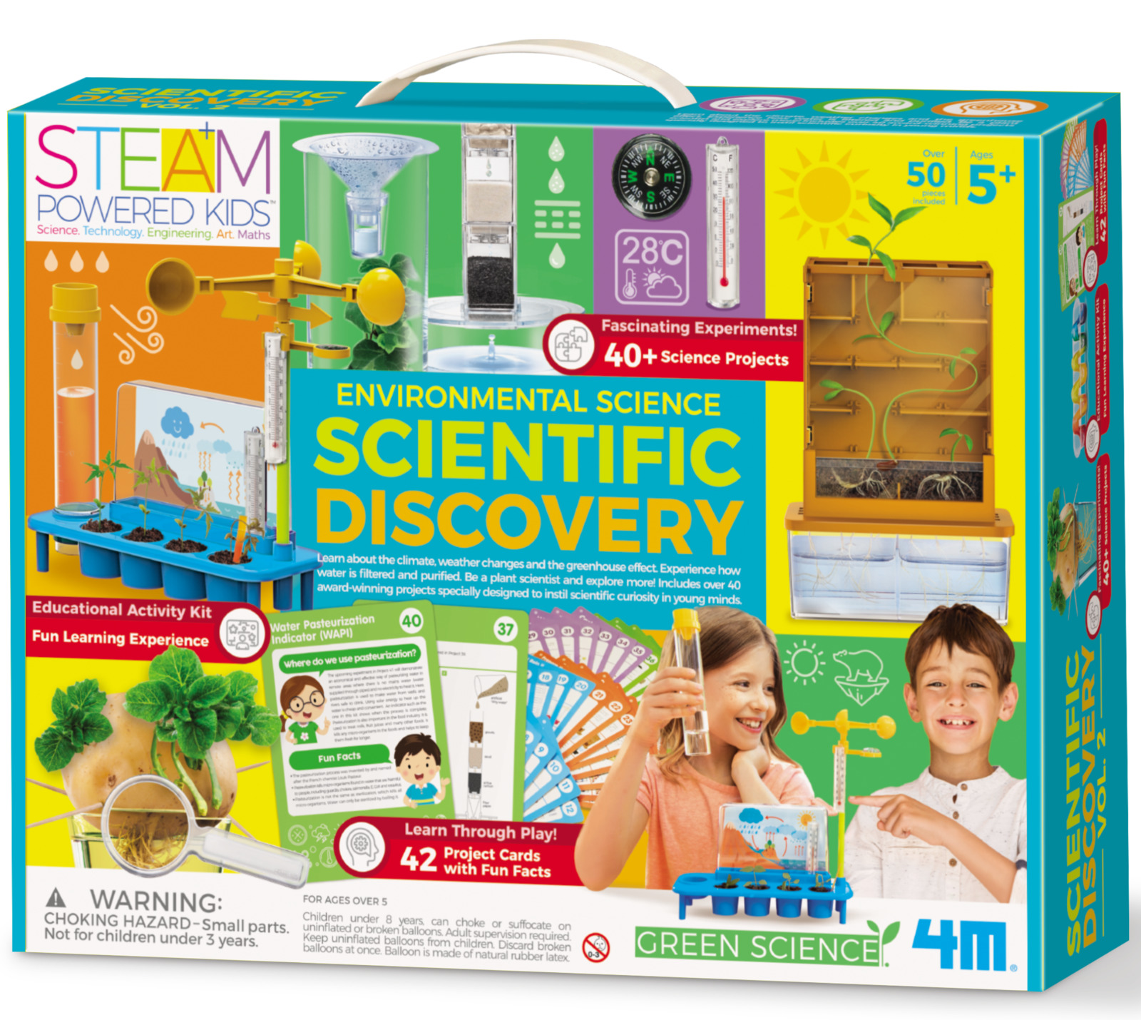 Buy 4M Scientific Discovery Kit V2 at Mighty Ape NZ