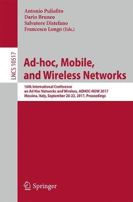 Ad-hoc, Mobile, and Wireless Networks image