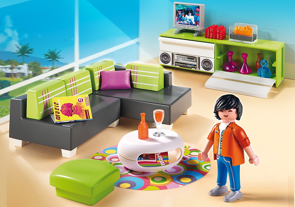 Buy Playmobil Modern Living Room (5584) at Mighty Ape NZ