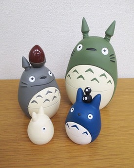 My Neighbor Totoro - Matryoshka Nesting Dolls