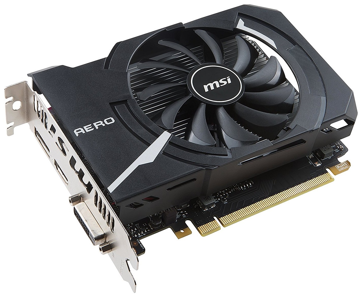 MSI GeForce GTX 1050 TI Aero 4GB OC V1 Graphics Card