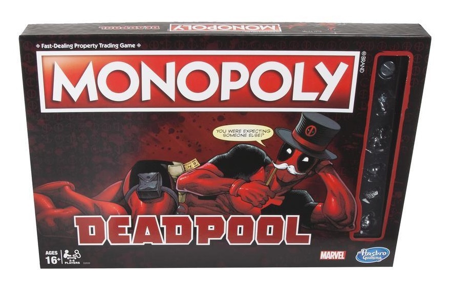 Marvel Deadpool Edition Monopoly Game