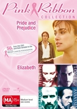 Pride & Prejudice (2005) / Elizabeth - Pink Ribbon Collection (2 Disc Set) on DVD Pride & Prejudice (2005) / Elizabeth - Pink Ribbon Collection (2 Disc Set) on DVD
