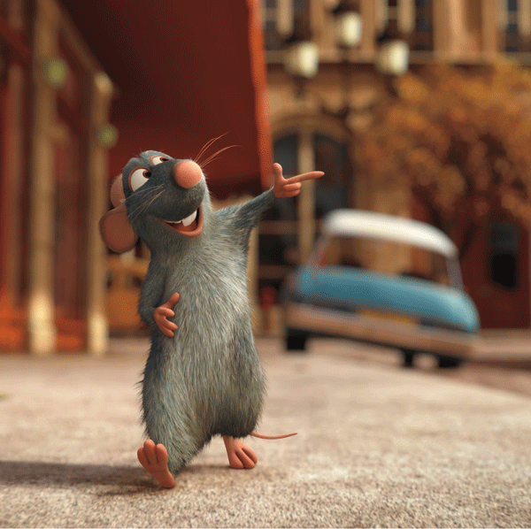 Ratatouille on DVD image