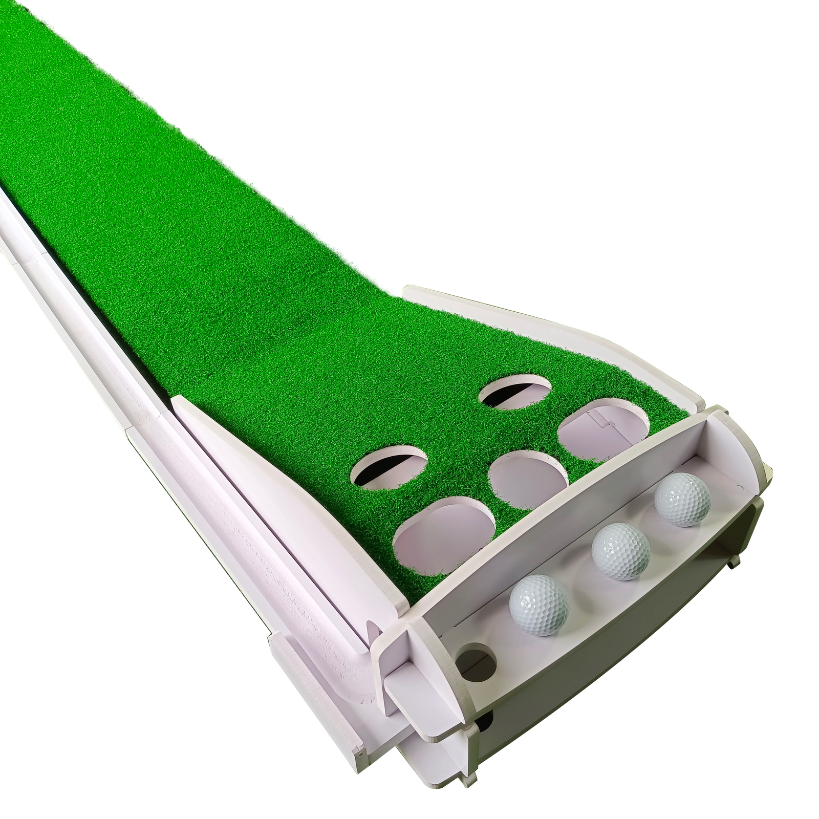 Buy 3M Golf Putting Green Practice Mat with Ball Return at Mighty Ape NZ