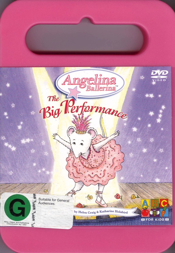 Angelina Ballerina: The Big Performance on DVD image