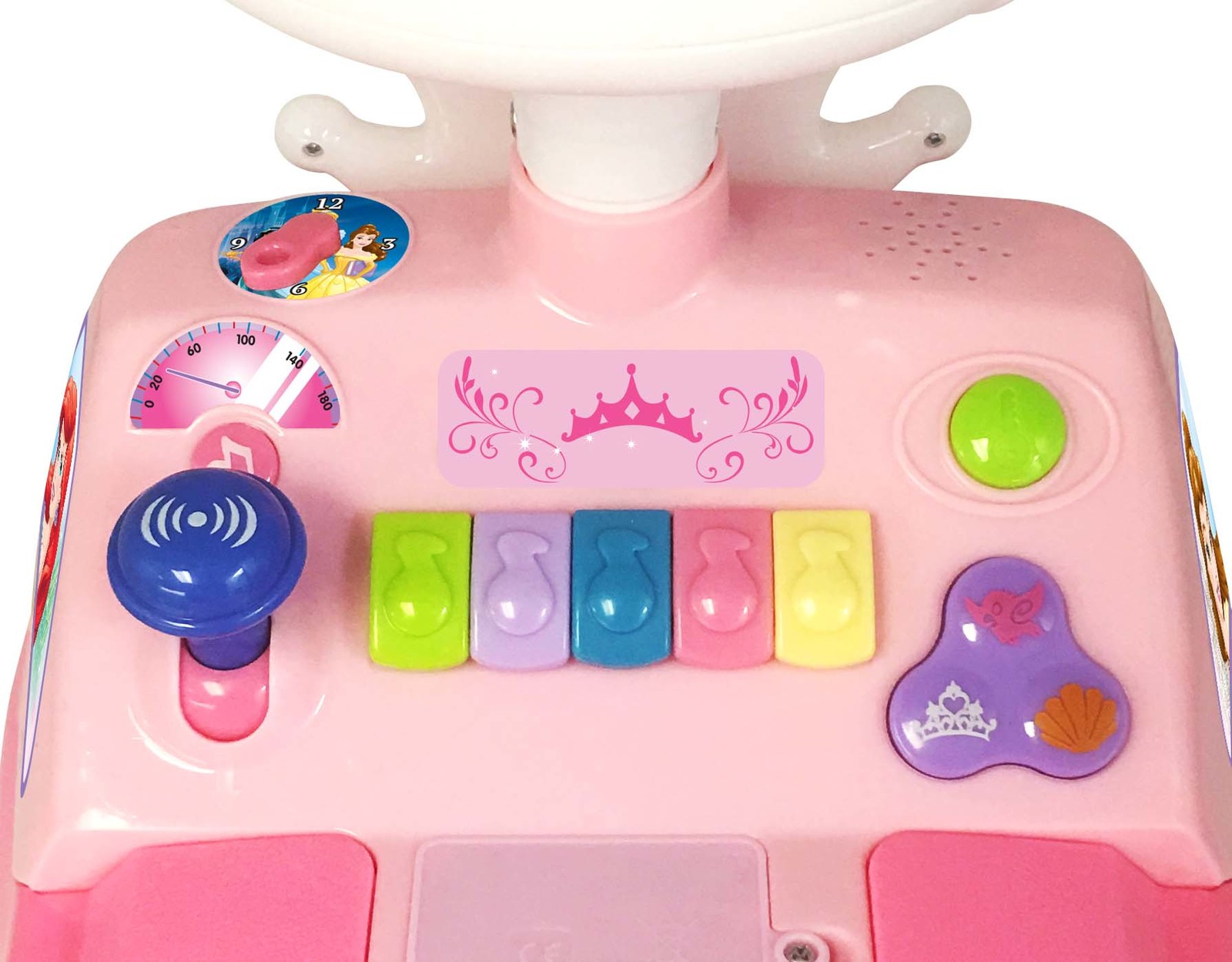 Kiddieland: Lights & Sounds Activity Ride-On - Disney Princess image