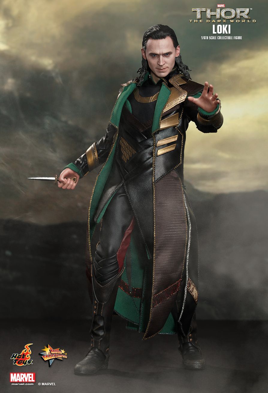 Thor: The Dark World Hot Toys Loki 12" Action Figure image