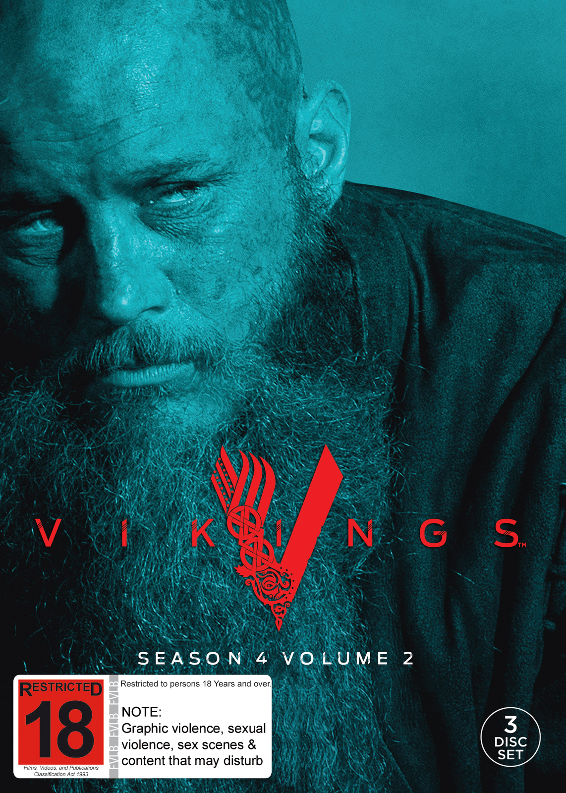 Vikings: Season 4 - Volume 2 on DVD image