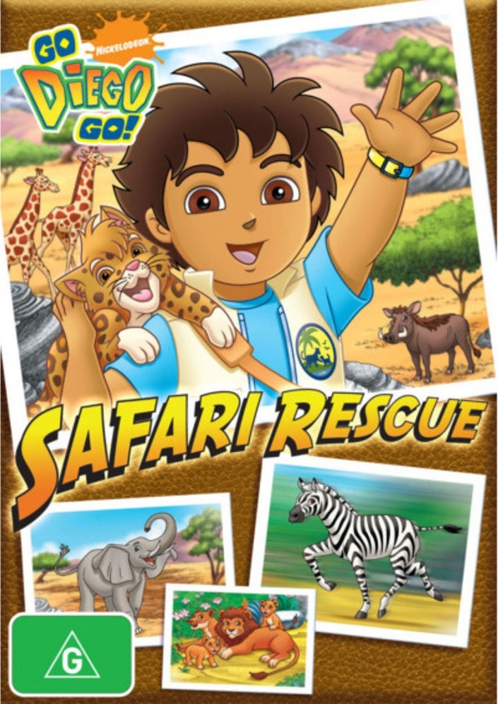 Go Diego Go! - Safari Rescue on DVD image