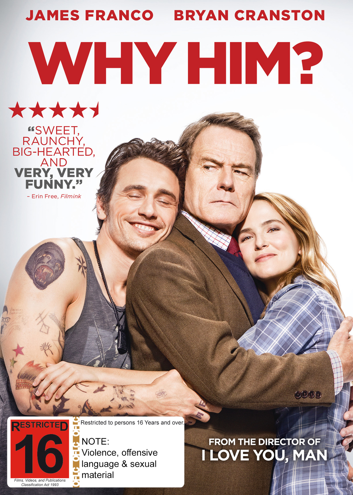 Why Him? on DVD image