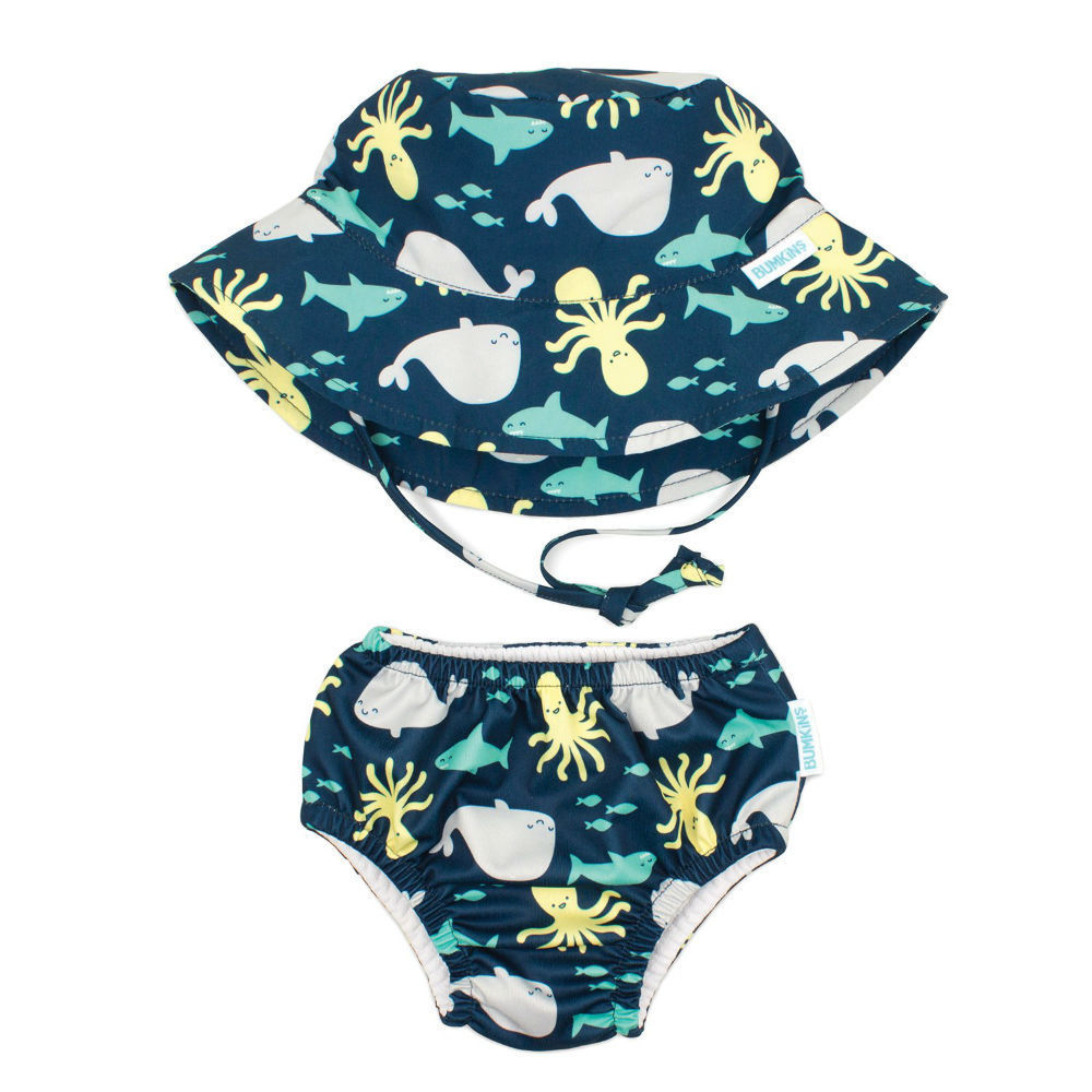 Bumkins: Swim Set - Deep Sea (Medium/12-18 Months)