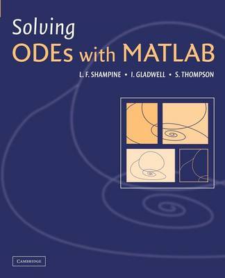 Solving ODEs with MATLAB by L F Shampine image