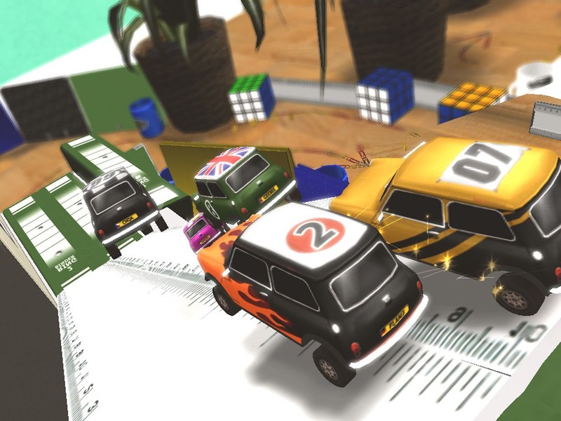 Mini Desktop Racing for Nintendo Wii image