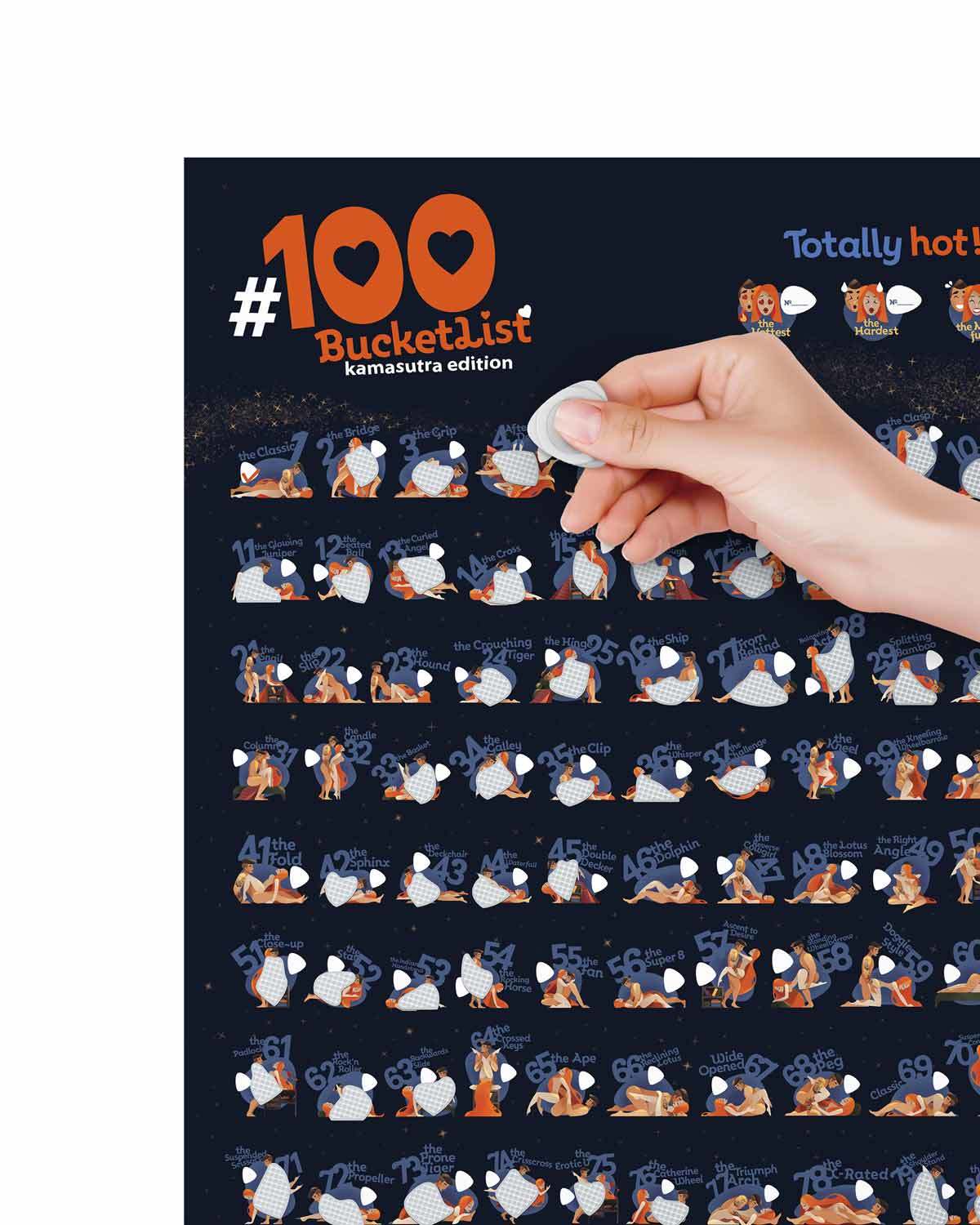 #100 Bucketlist KAMASUTRA edition image