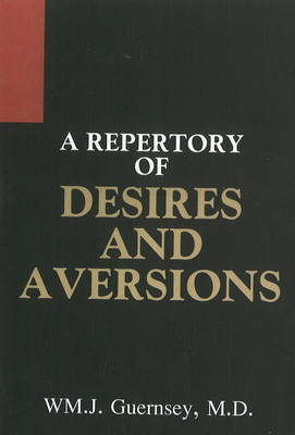 Repertory of Desires and Aversions on Paperback by William Jefferson Guernsey