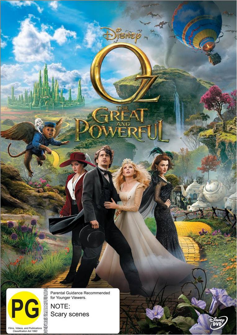 Oz: The Great And Powerful on DVD