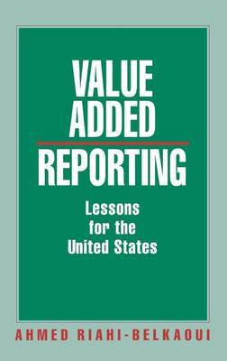 Value Added Reporting by Ahmed Riahi-Belkaoui image