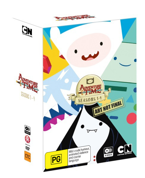 Adventure Time - Season 1-4 Box Set on DVD image