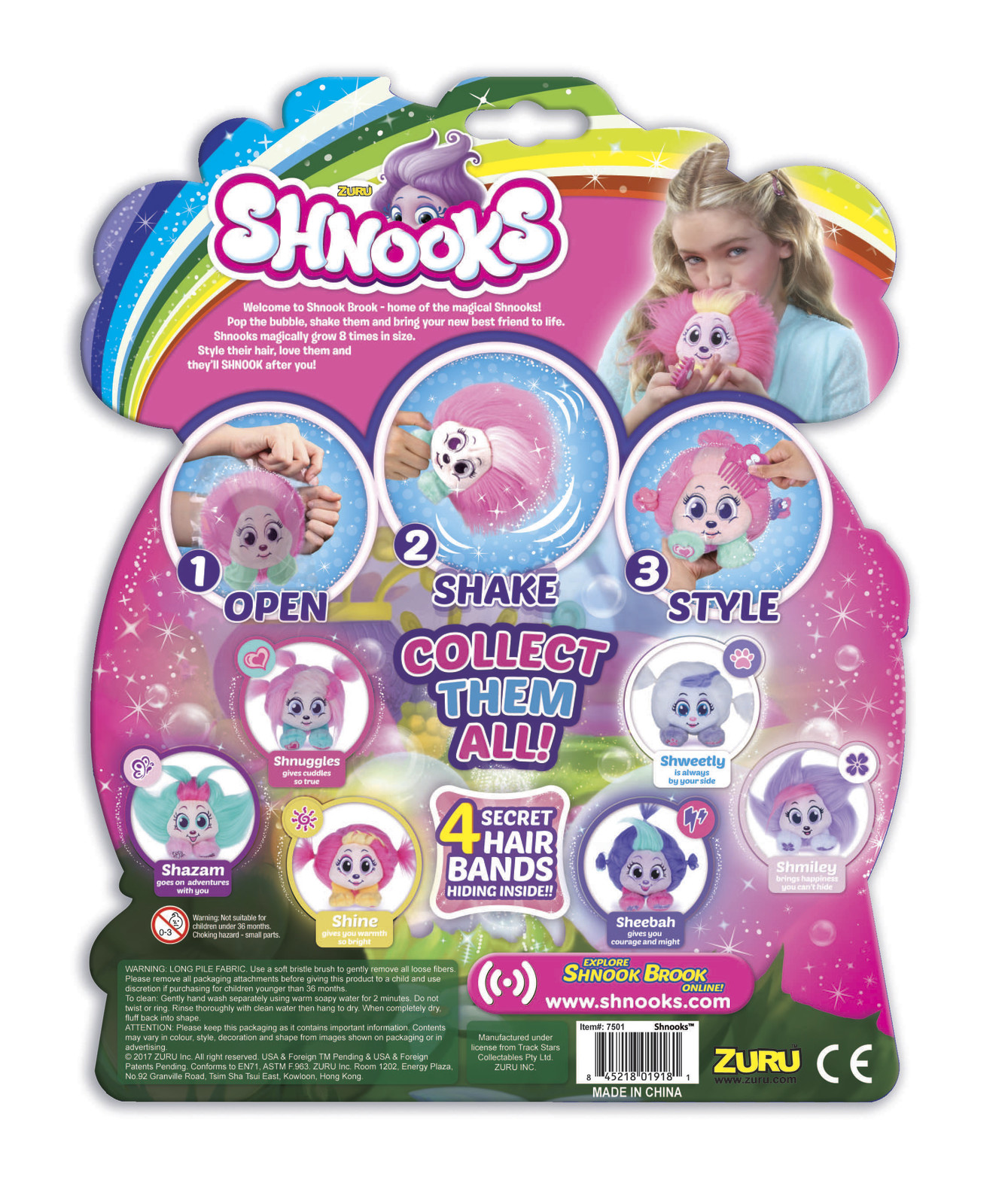 Shnooks: Magical Style Plush - Shnuggles