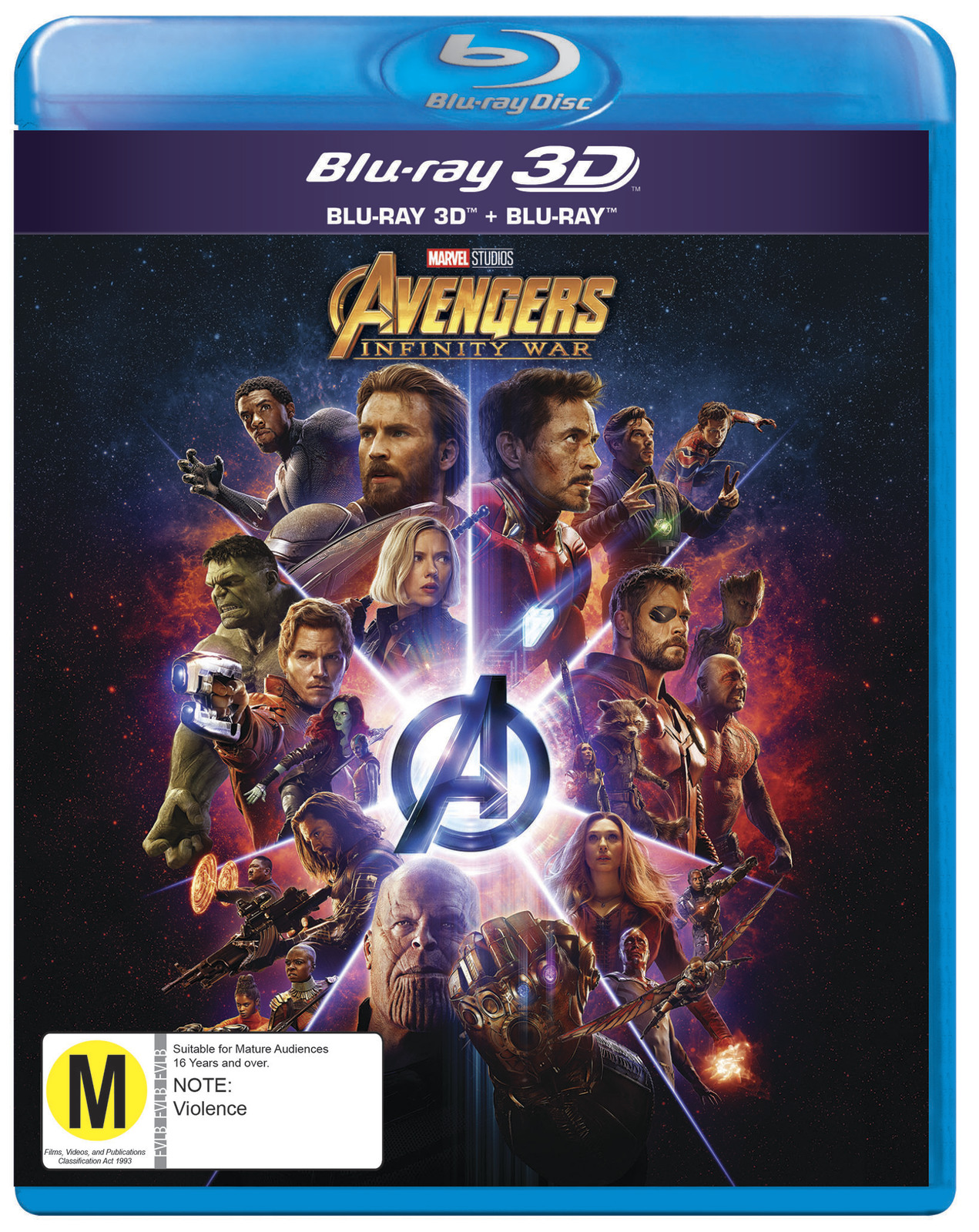 Avengers: Infinity War on 3D Blu-ray image