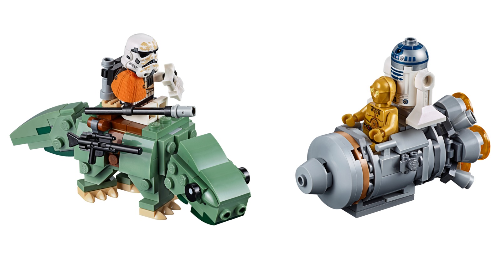 LEGO Star Wars: Escape Pod vs. Dewback - Microfighters (75228) image