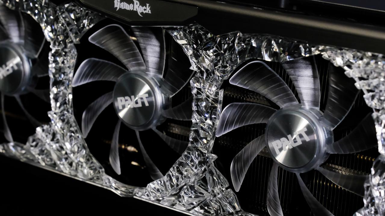 NVIDIA GeForce RTX 3080 GameRock OC 10GB Palit GPU image