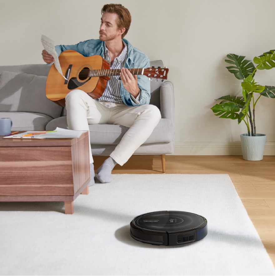 Eufy Robovac G30 Verge Robot Vacuum Cleaner Black at Mighty Ape NZ