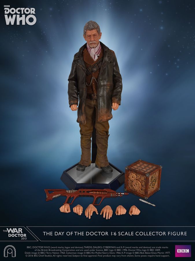 12" War Doctor - Articulated Figure image