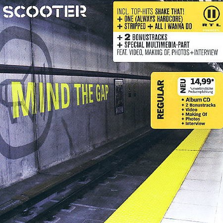 Mind The Gap on CD by Scooter (Rap)