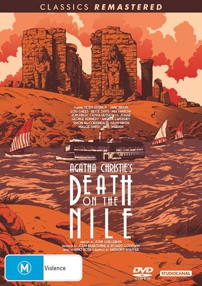 Death on the Nile on DVD image