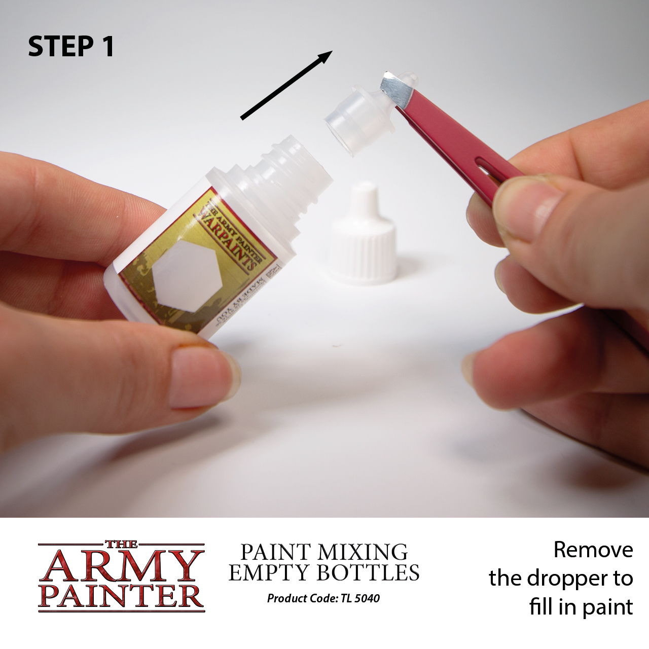 Army Painter Paint Mixing Empty Bottles image