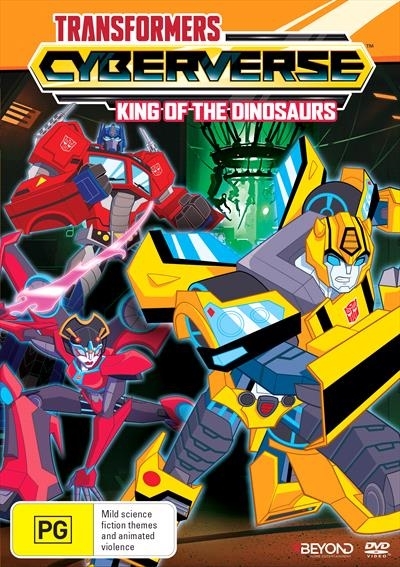 Transformers Cyberverse: King of the Dinosaurs on DVD image