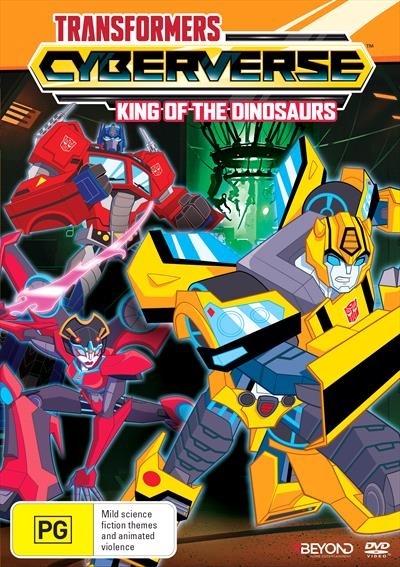 Transformers Cyberverse: King of the Dinosaurs on DVD