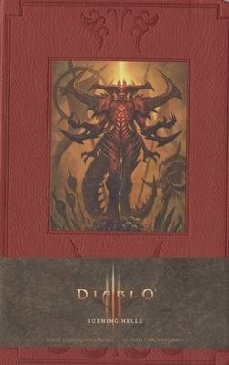 Diablo Burning Hells Ruled Journal (Large) by Blizzard Entertainment image