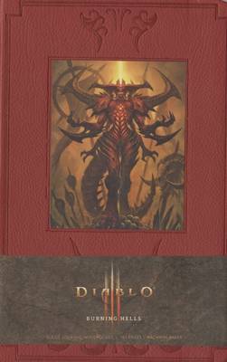 Diablo Burning Hells Ruled Journal (Large) on Hardback by Blizzard Entertainment