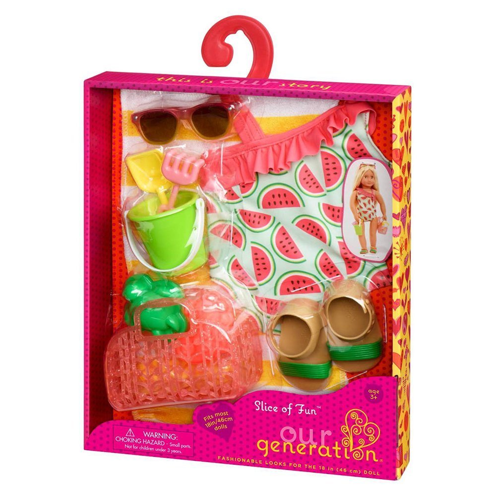 Our Generation: Regular Outfit - Watermelon Swimsuit image