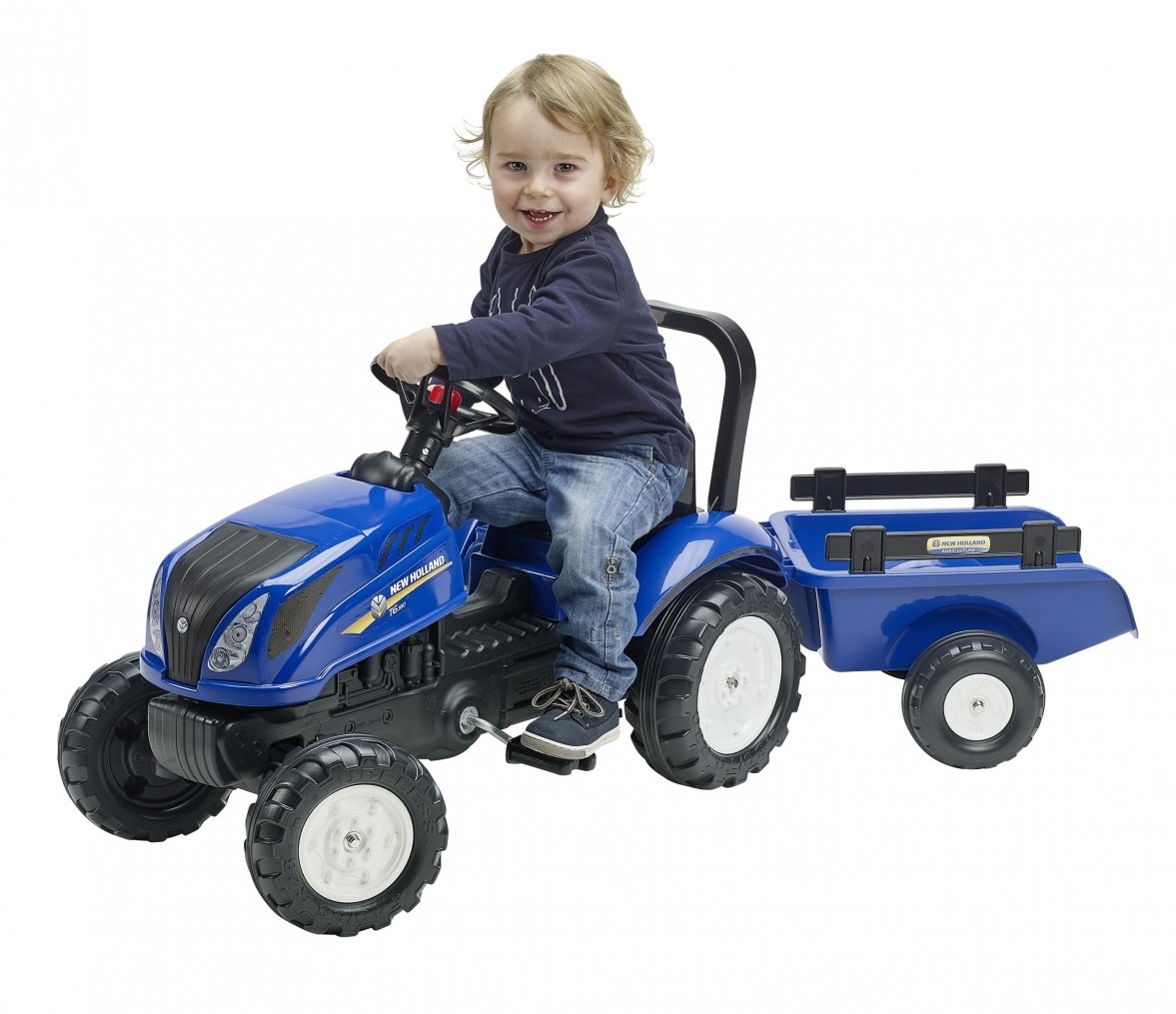 New Holland: T6 Tractor & Trailer image