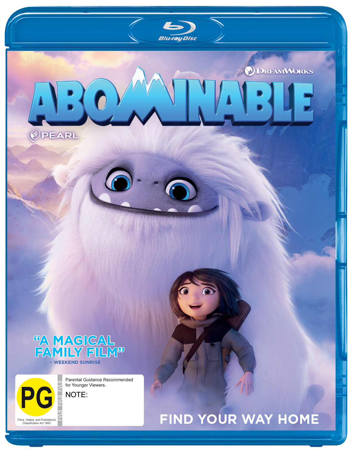 Abominable on Blu-ray