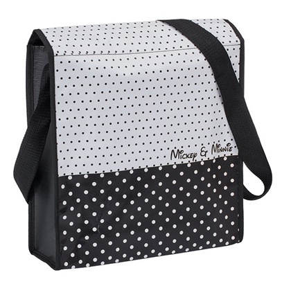 Disney: Mickey & Minnie Recycled Messenger Tote image