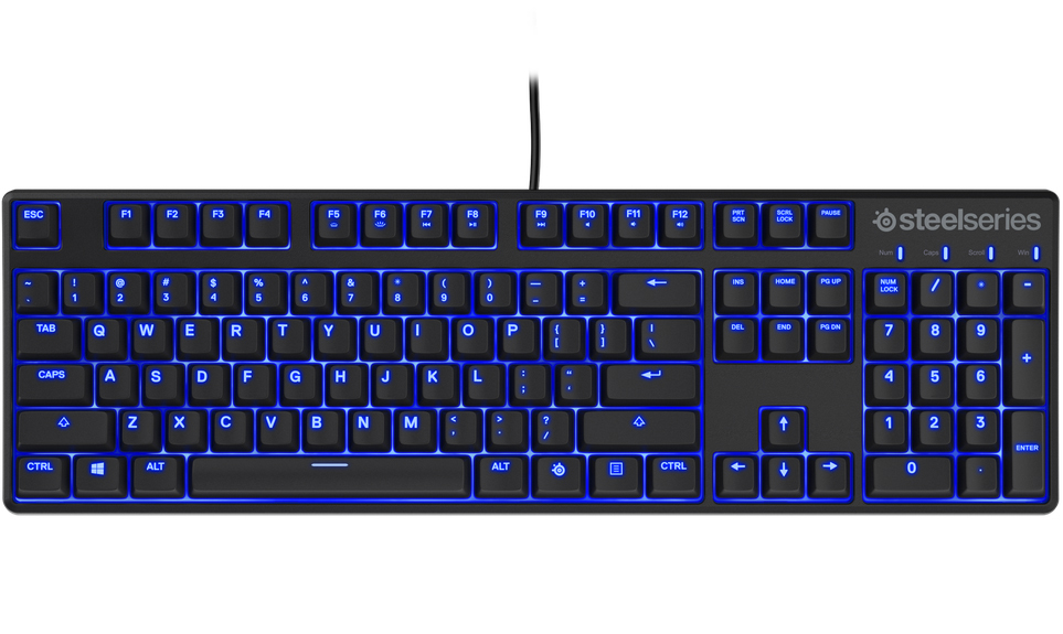 SteelSeries M500 MX Blue Mech Keyboard (US) for PC Games image