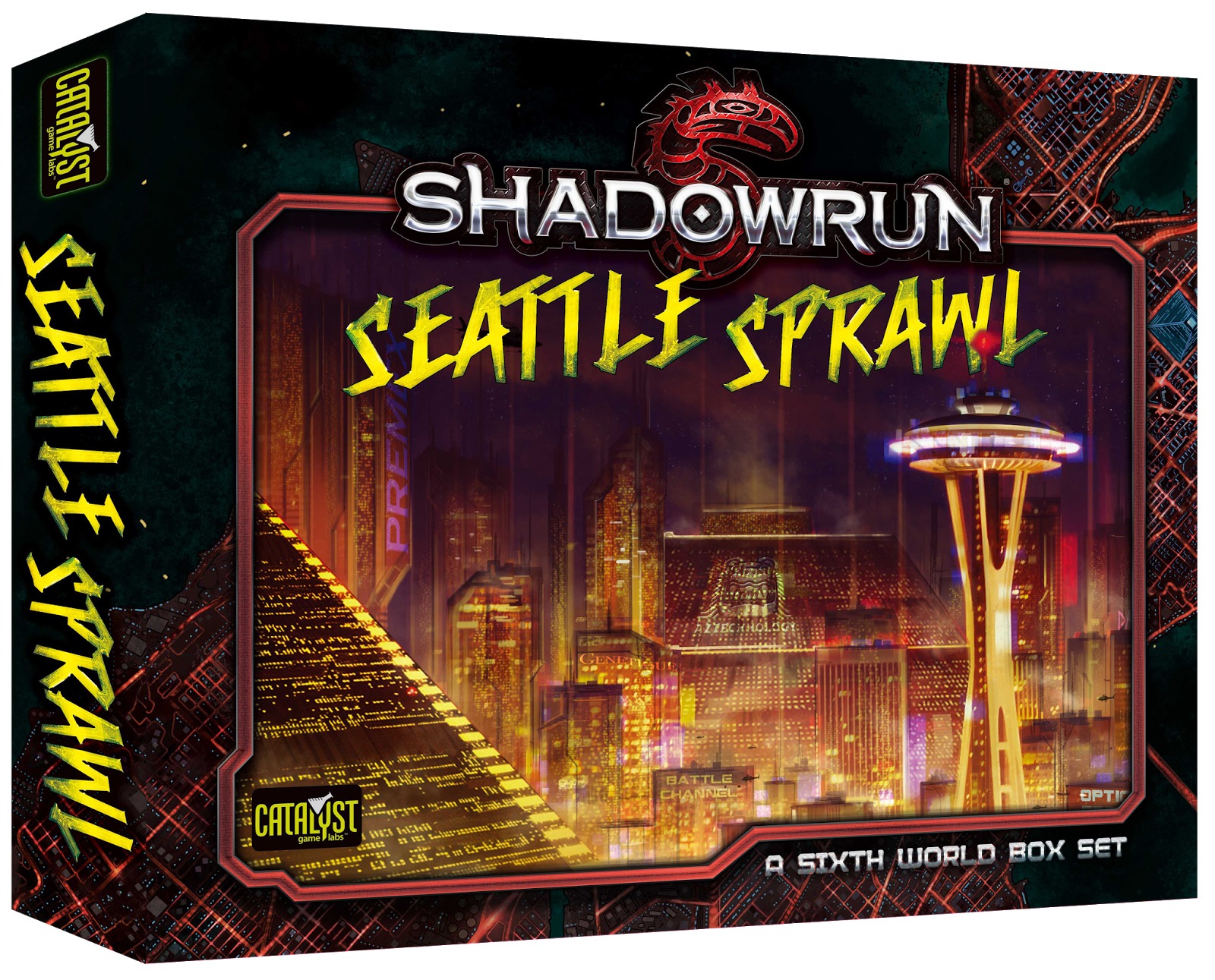 Shadowrun RPG: Seattle Sprawl Box Set image