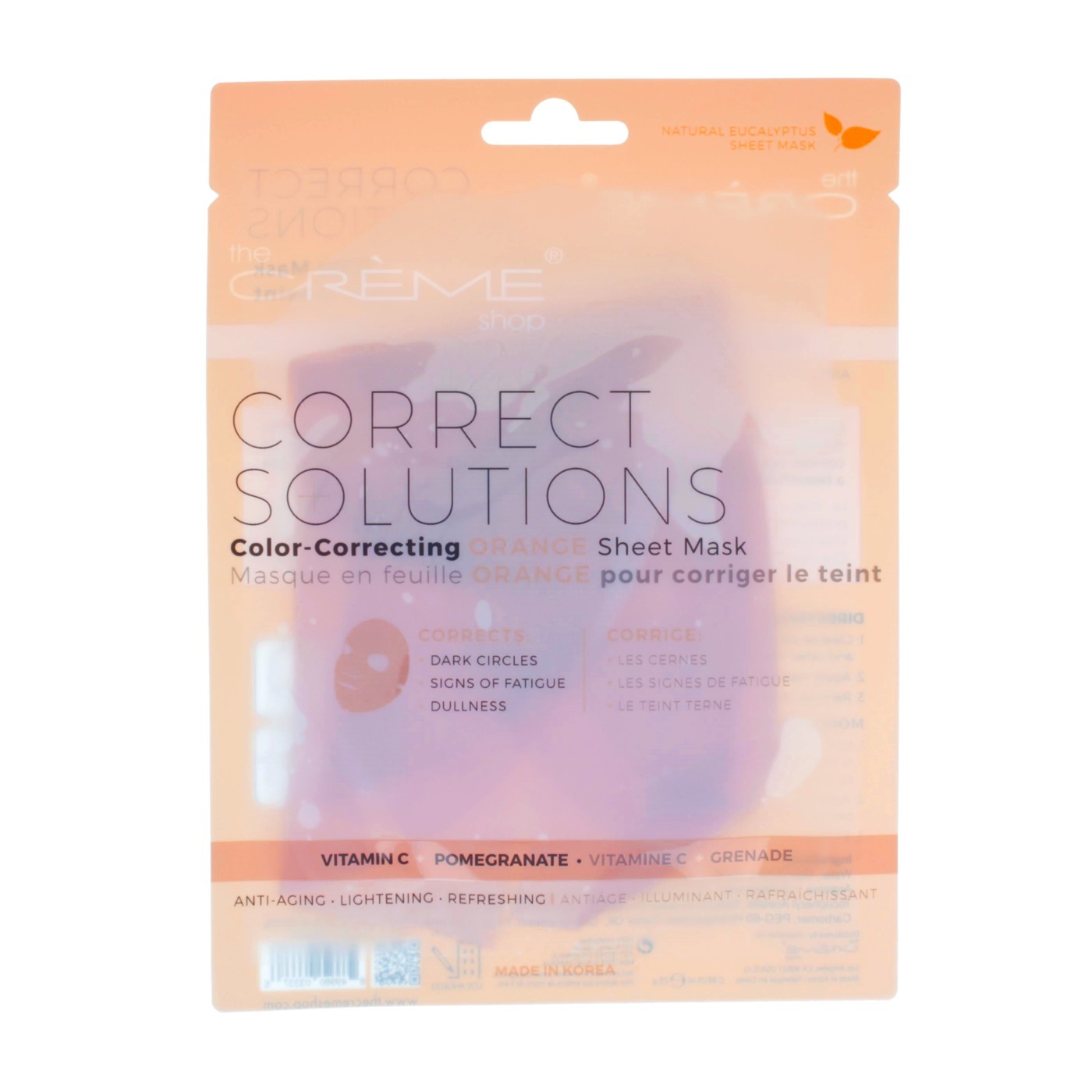 The Creme Shop Colour Correcting Mask Orange