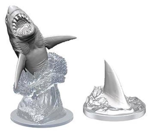 WizKids Deep Cuts: Unpainted Miniatures - Shark image