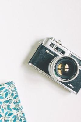 Retro Camera Notebook Journal Blank lined school, college, work, stories, poems, lists by Quirky Interests Publishing image