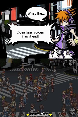 The World Ends With You on DS