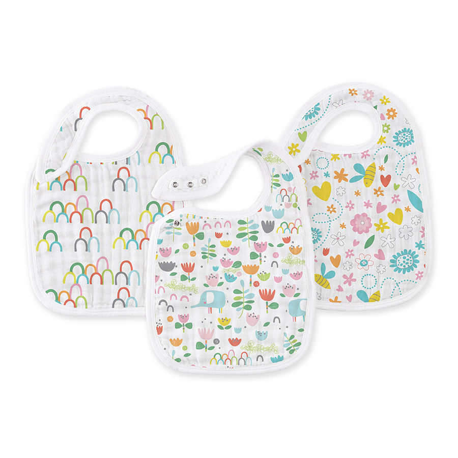 Aden + Anais: Zutano - Fairground Classic Snap Bibs