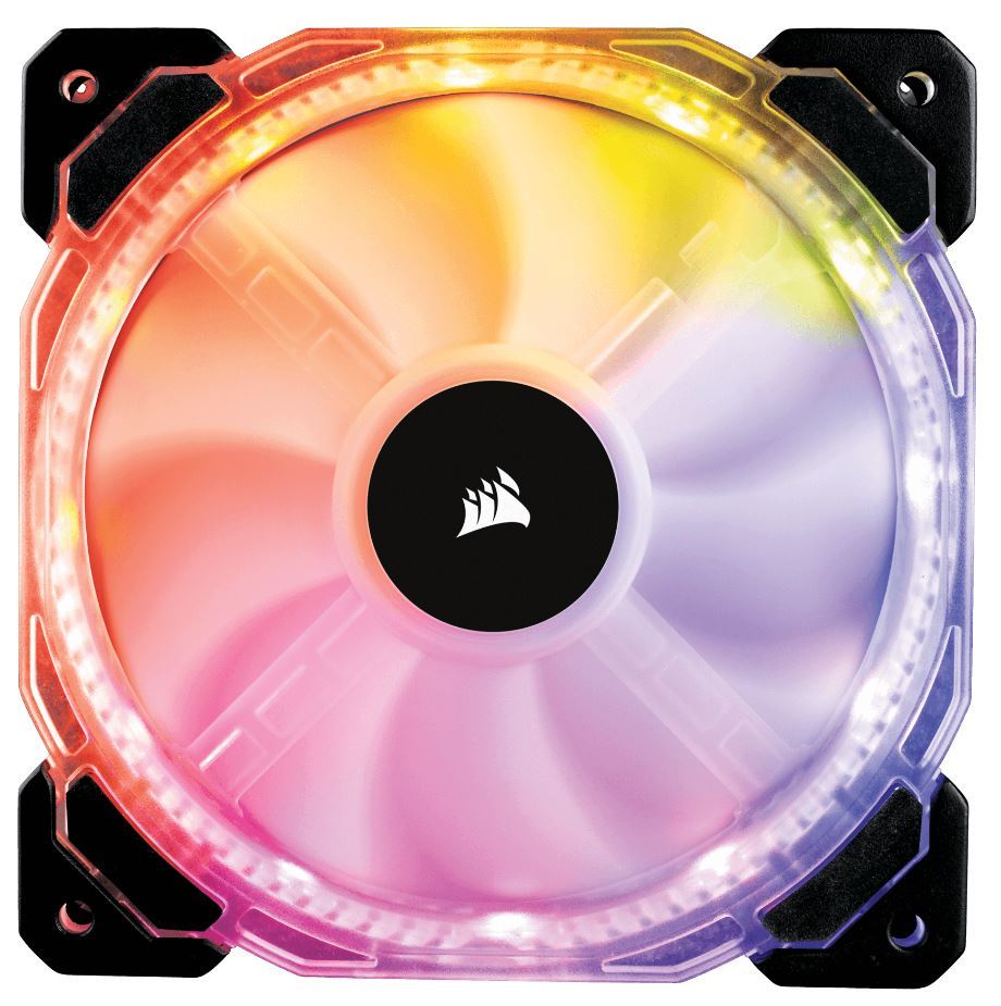 Corsair HD120 RGB LED High Performance 120mm PWM Fan image