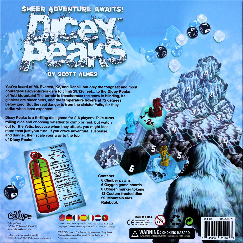 Dicey Peaks - Board Game image