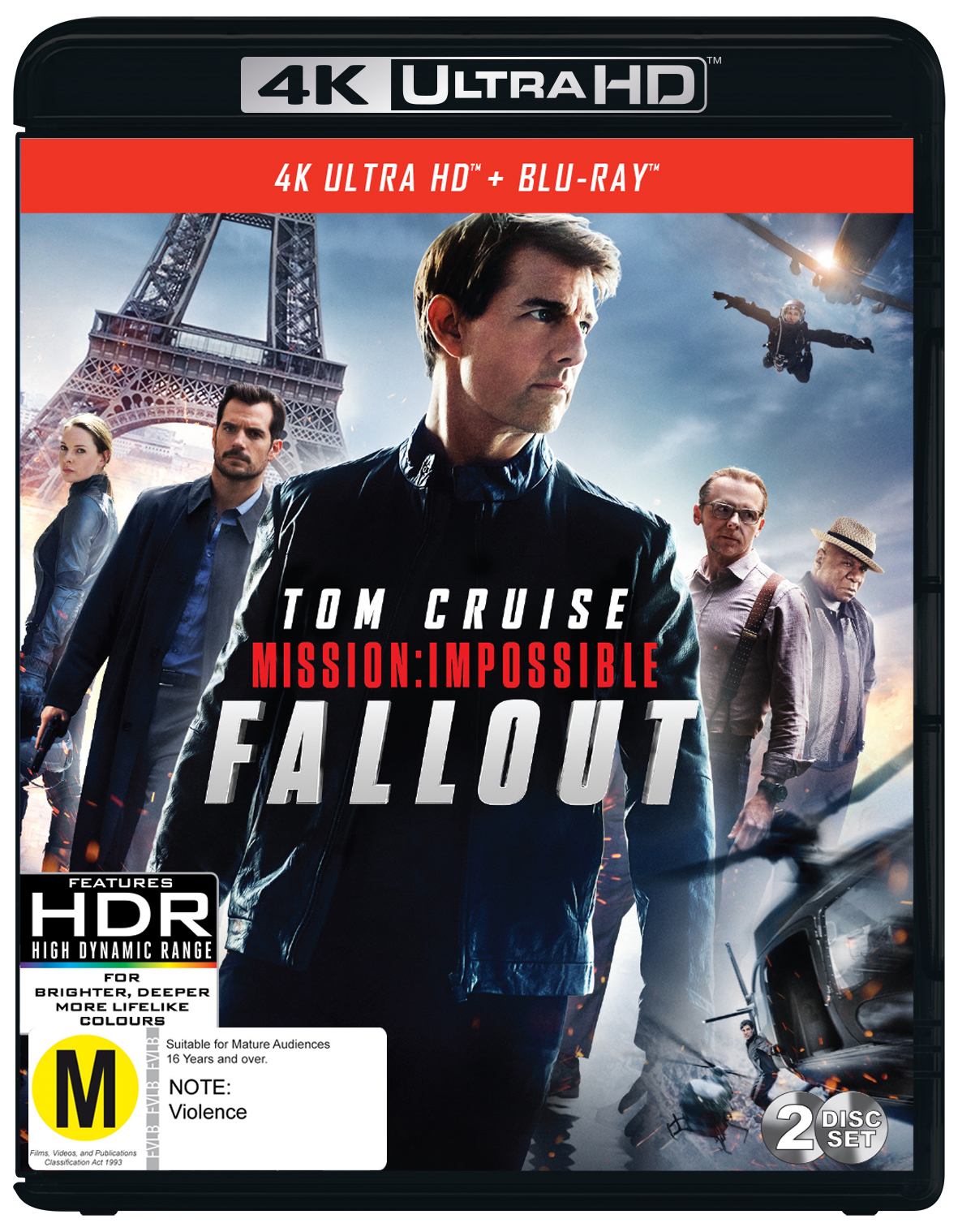 Mission Impossible: Fall Out on UHD Blu-ray image